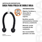 SOGA PARA POLEA DOBLE BOLA