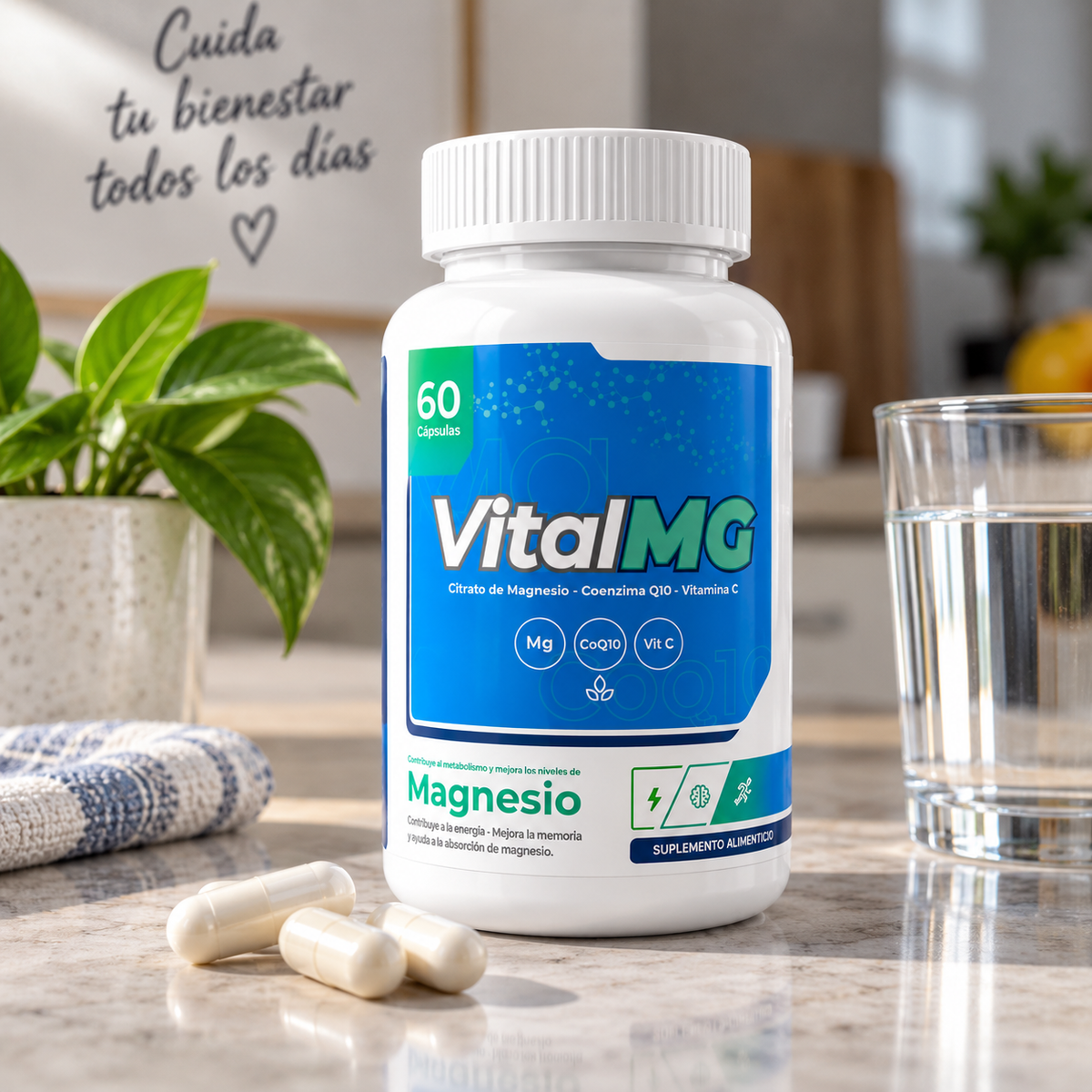 Cápsulas Vital MG