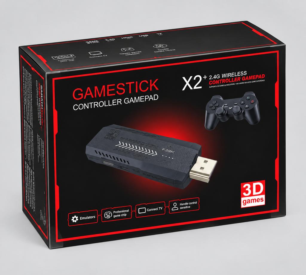 CONSOLA DE VIDEOJUEGOS X2 PLUS DE 64GB