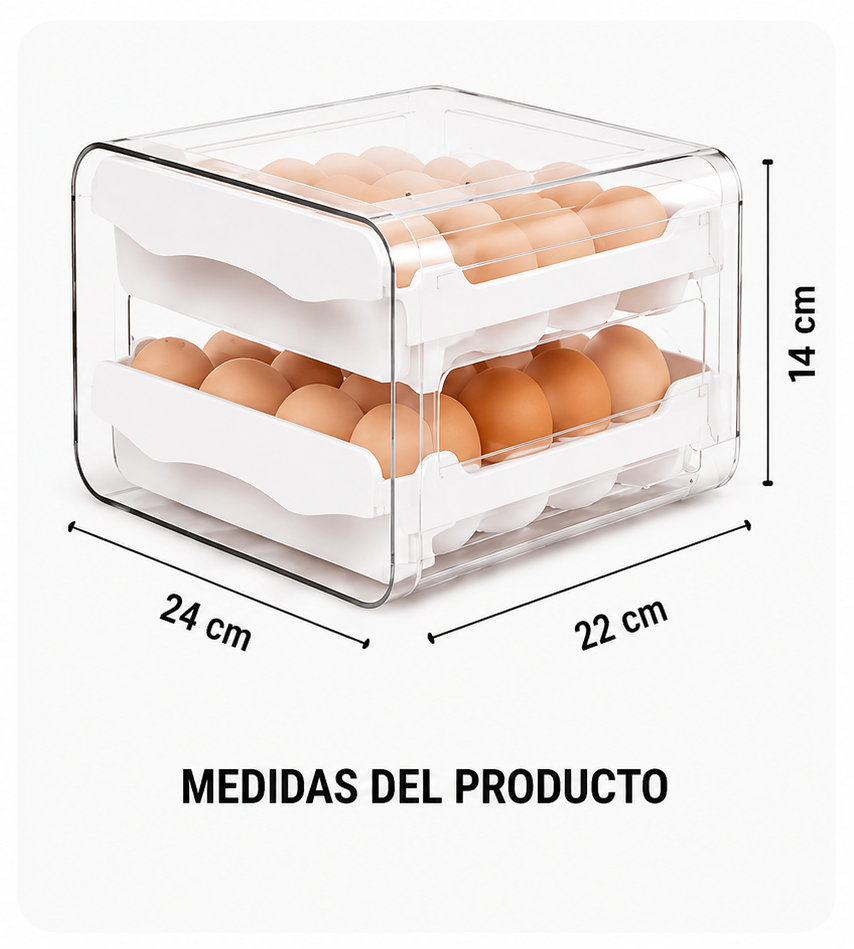 🥚 ORGANIZADOR DE HUEVOS