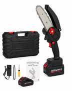 ¡MINI MOTOSIERRA 6" 360V MAX! POTENCIA PROFESIONAL