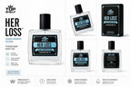 Perfume Fastrok Herloss con feromonas en frasco de vidrio elegante, fragancia premium para hombres con caja negra
