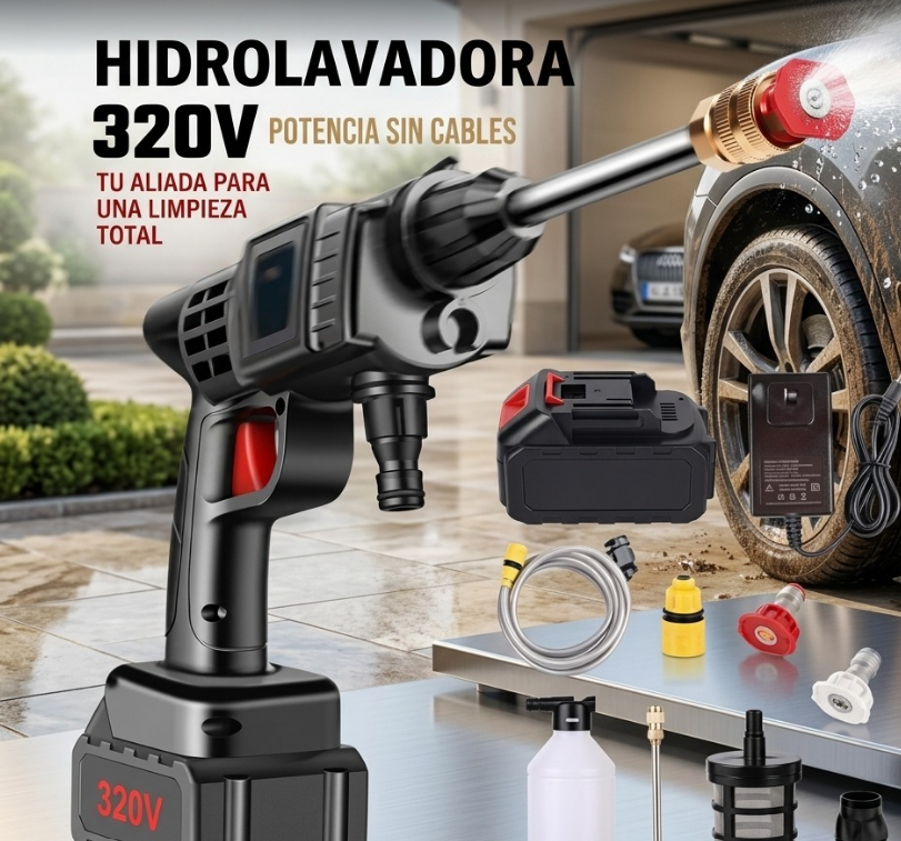 Hidrolavadora Potencia Extrema 320V
