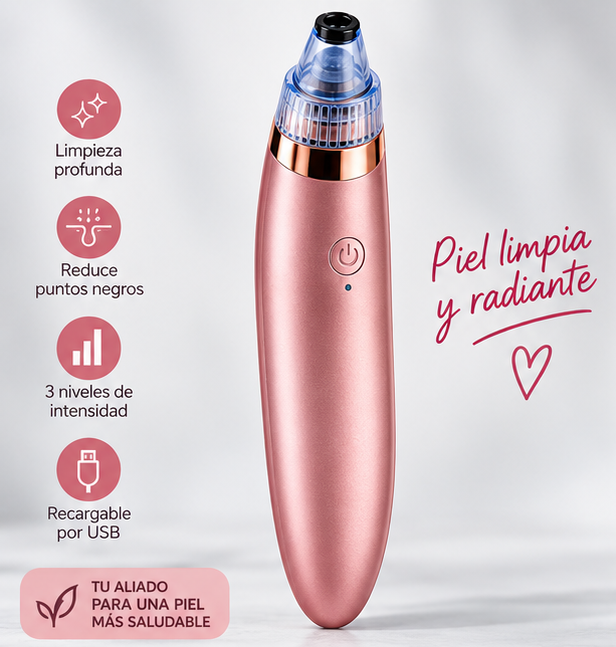 Limpiador Facial de Poros Eléctrico