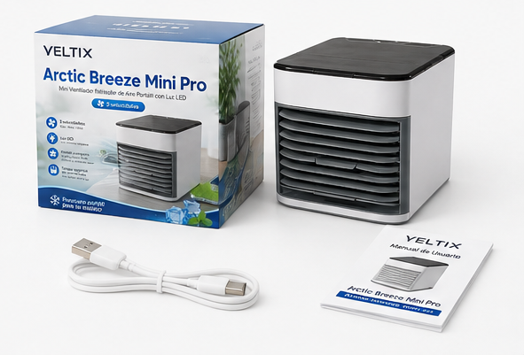 MINI VENTILADOR ENFRIADOR DE AIRE PORTÁTIL