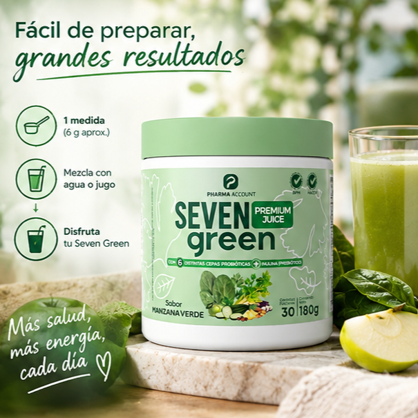 SEVEN GREEN – SABOR MANZANA