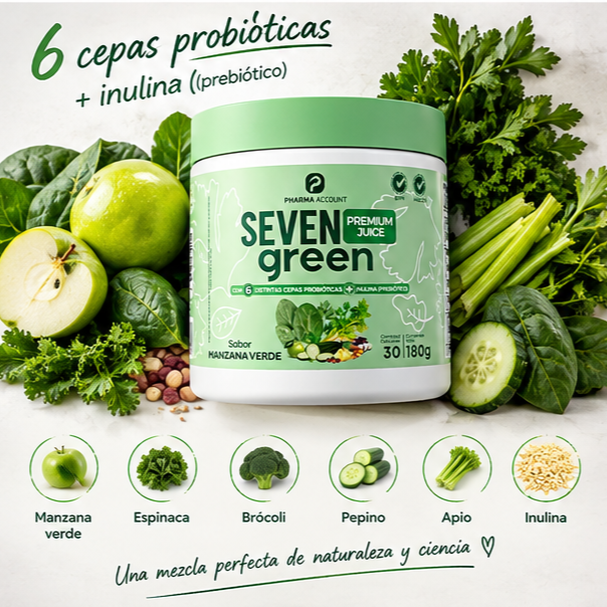 SEVEN GREEN – SABOR MANZANA